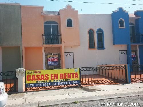  pesos mexicanos | Casa en Villa de Alvarez en Renta, Jardines de  Bugambilias, 130 m2, 3 recámaras, 2 baños