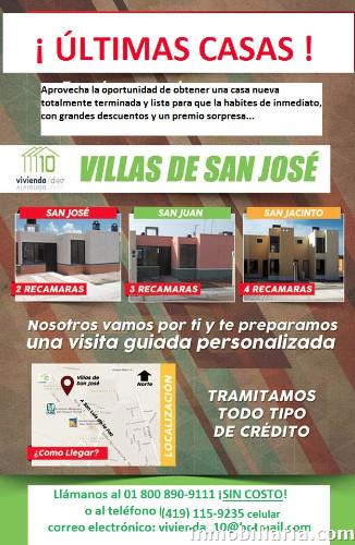 Casa en San Jose Iturbide en Venta, villas de san josé, 63 m2, 3 recámaras,  1 baño