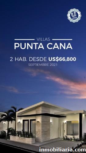  dólares | Casa en Miami en Venta, Punta Cana República Dominicana,  79 m2, 2 dormitorios, 2 baños